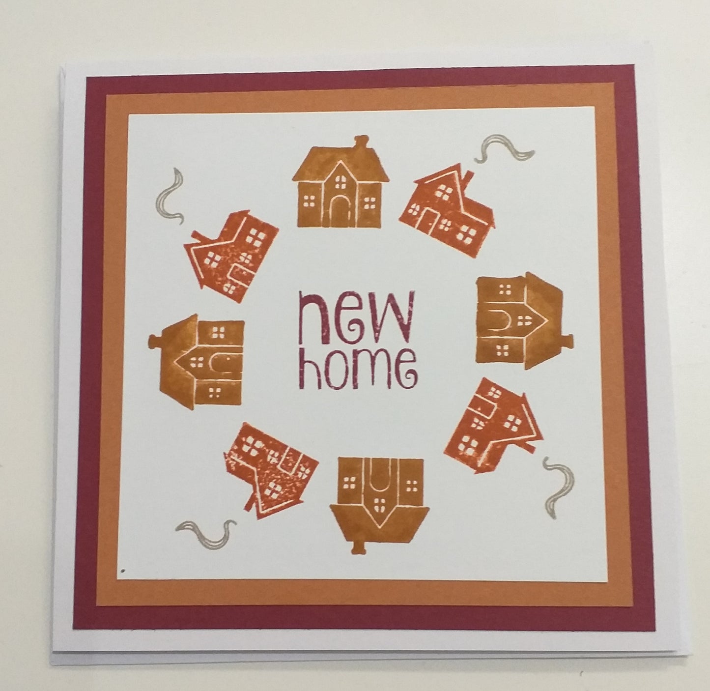 New Home Round Houses Card