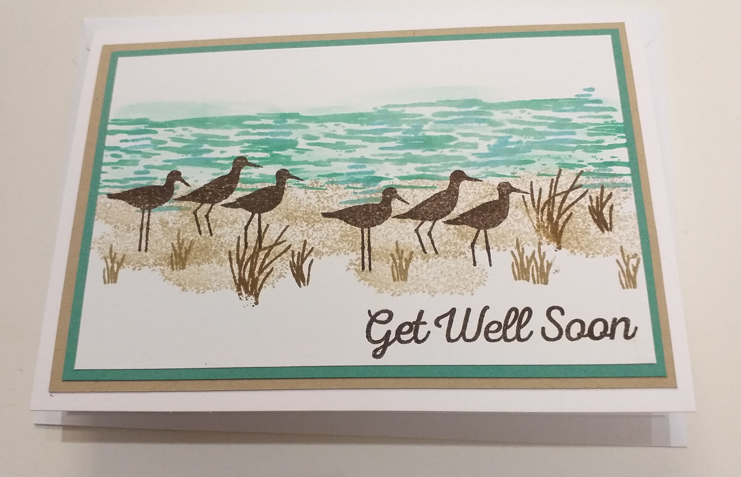 Sea Scene Get Well Card