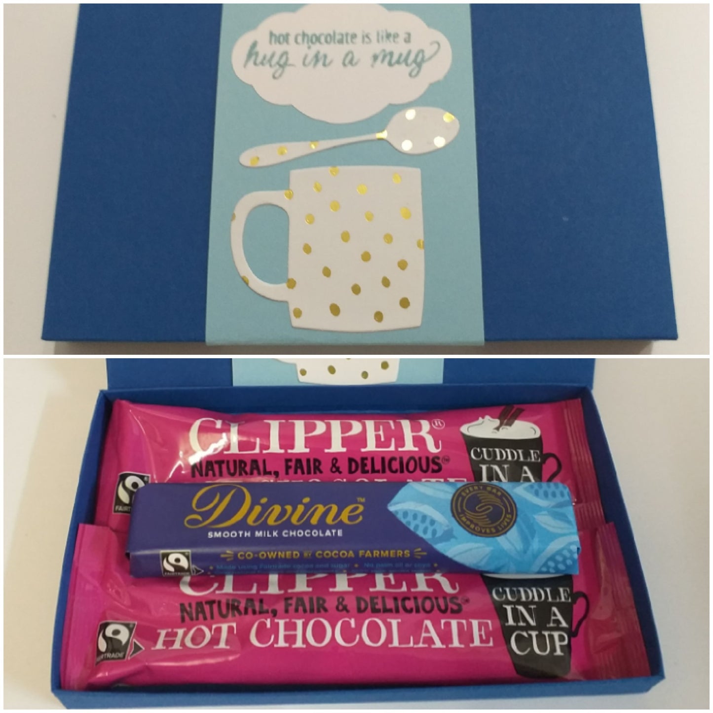 Hug in a Mug Gift Box - Choice of 4 Colours