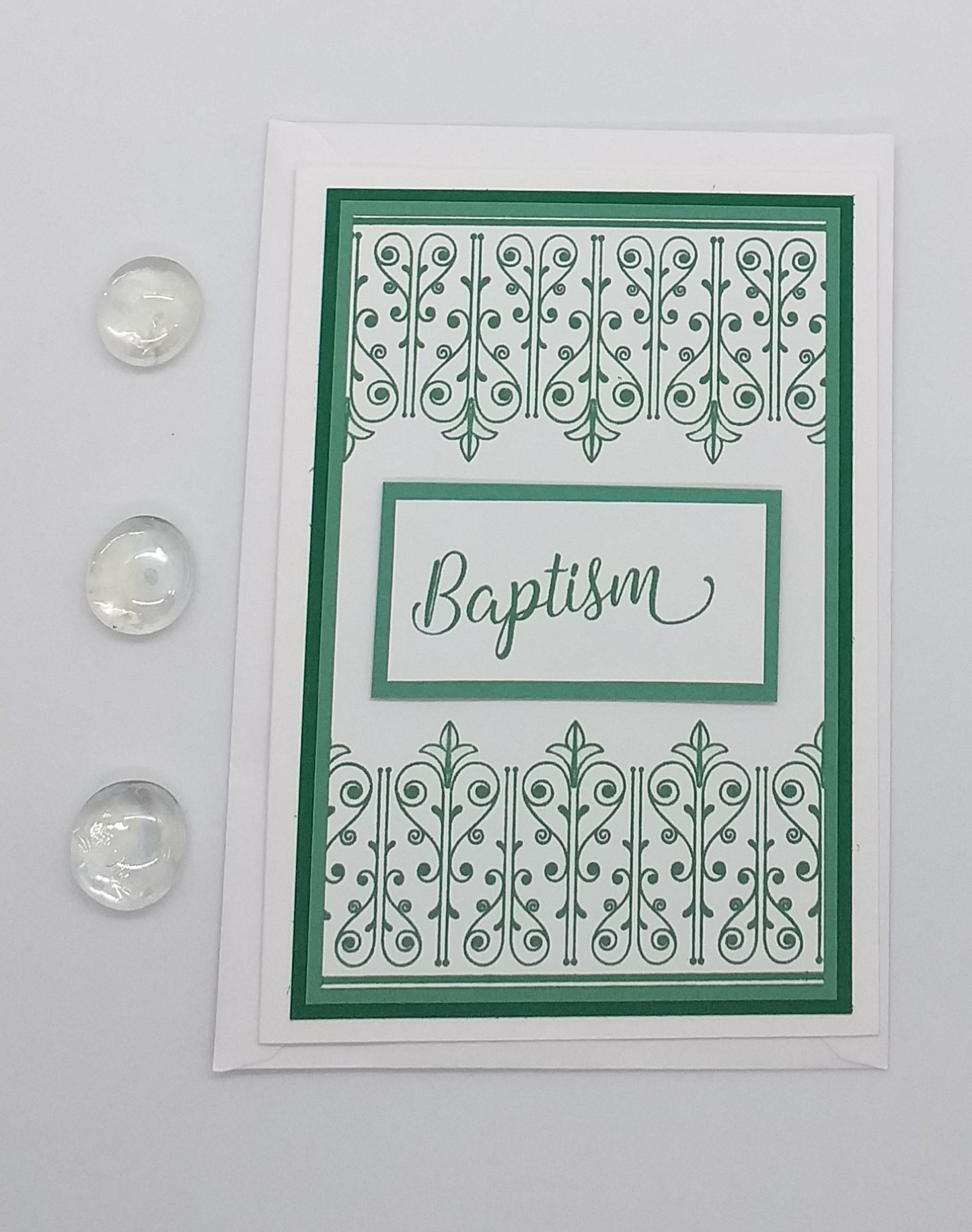 Baptism Card - Choice of 3 Colours