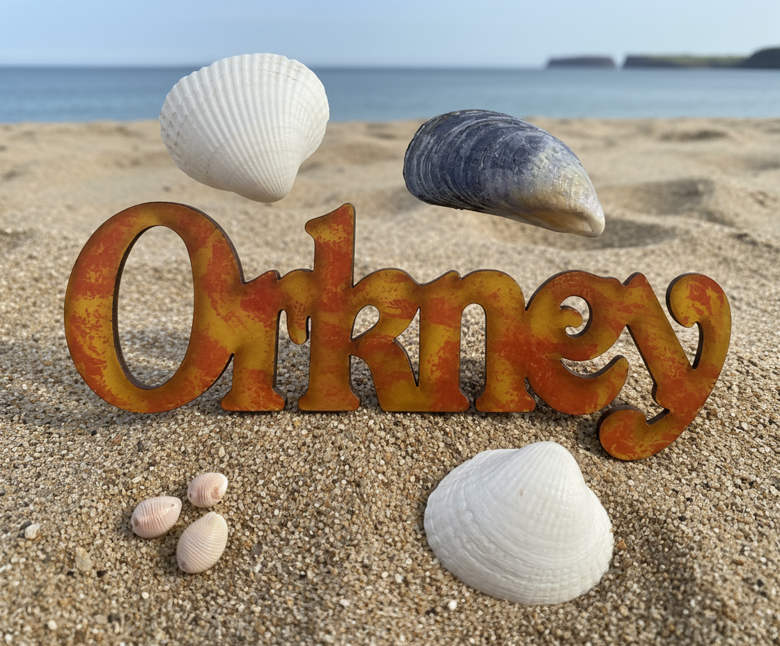 ORKNEY Decoration - Choice of 2 Colours