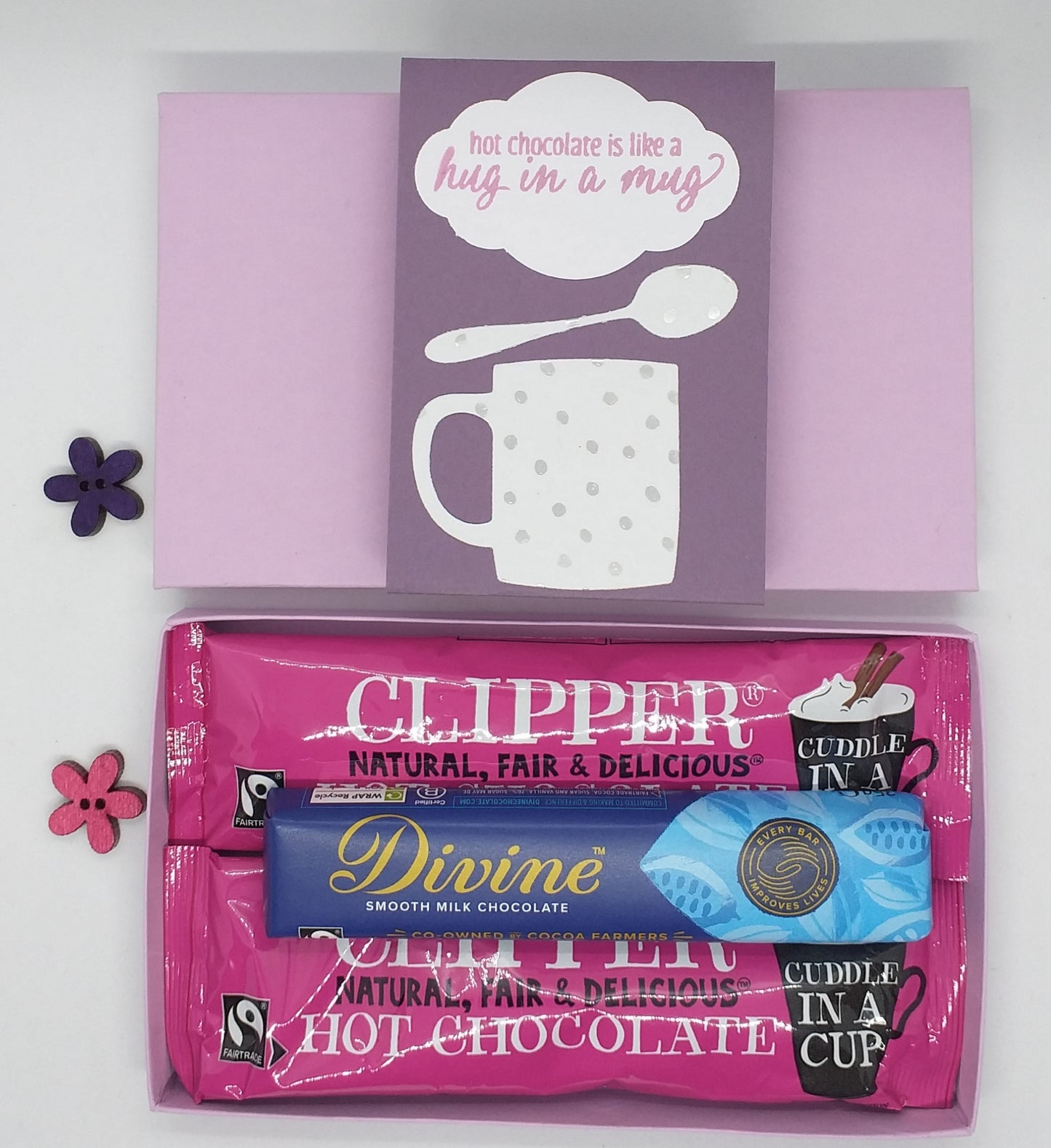 Hug in a Mug Gift Box - Choice of 4 Colours
