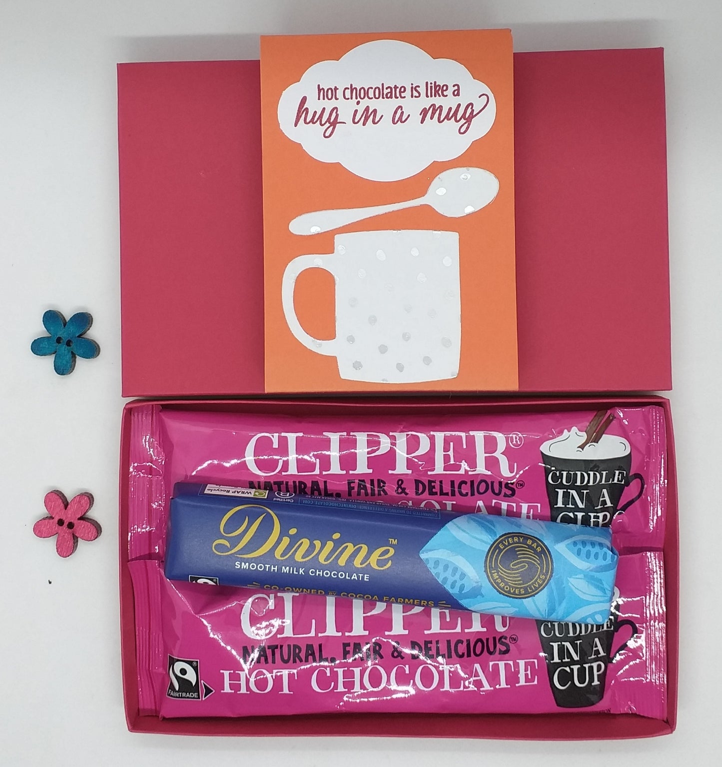 Hug in a Mug Gift Box - Choice of 4 Colours