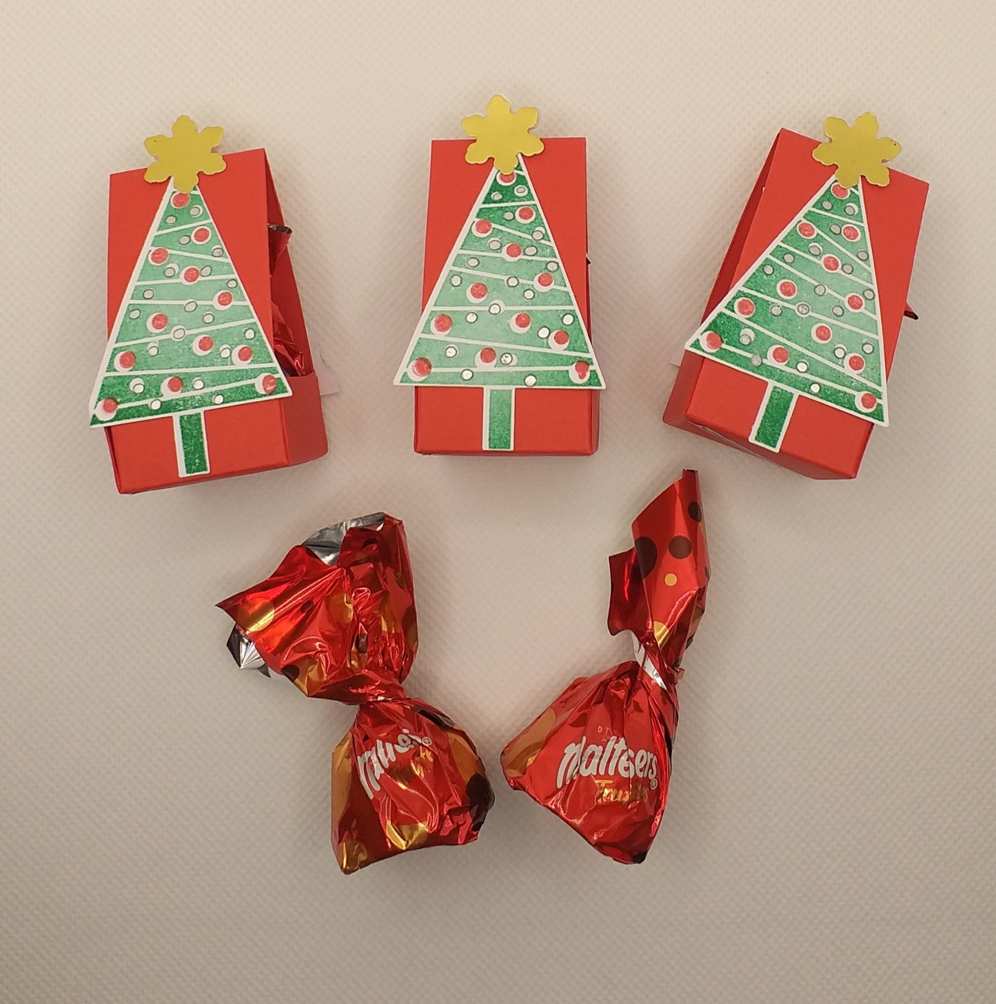 Christmas Tree Malteser Truffle Box