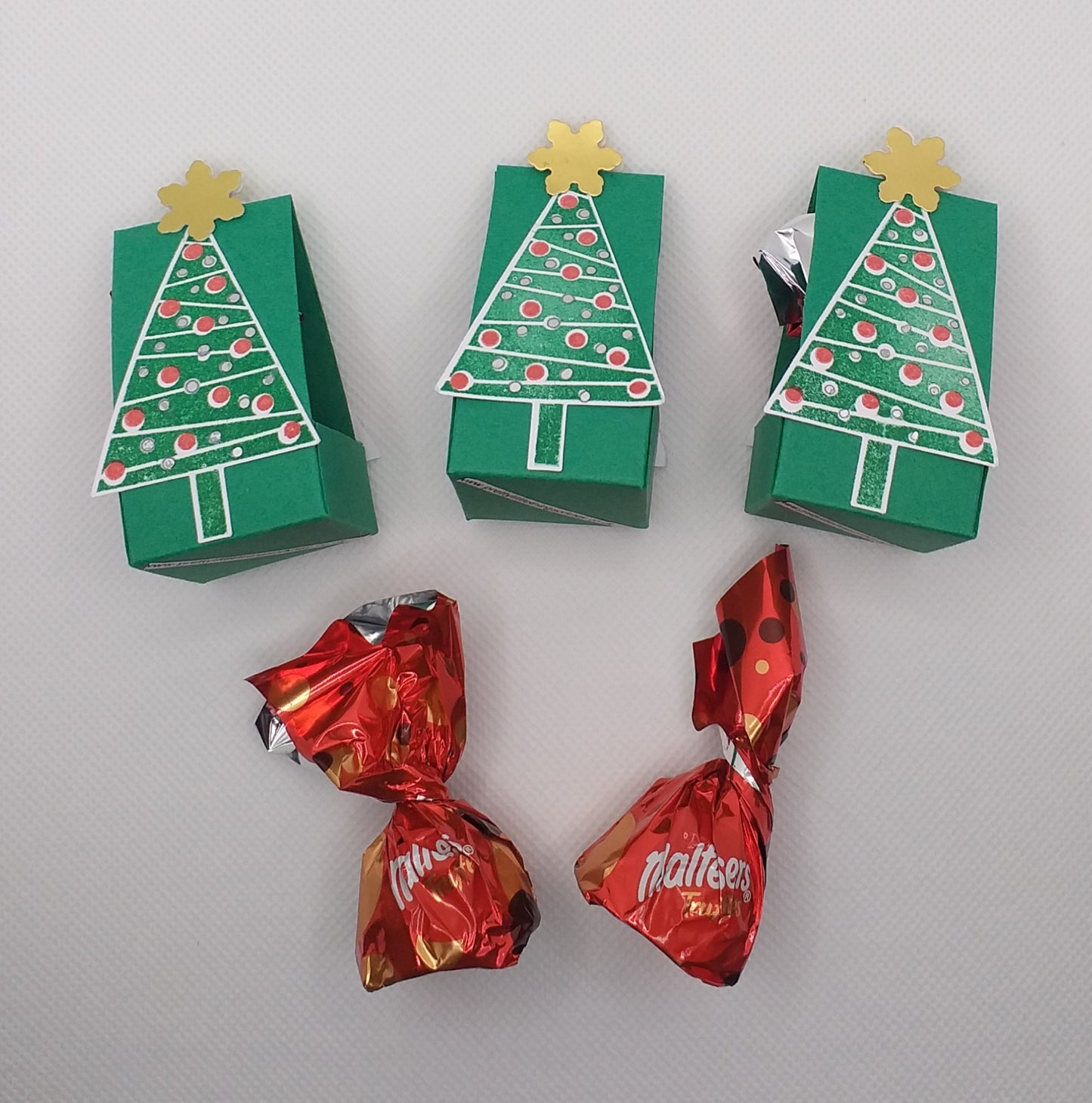 Christmas Tree Malteser Truffle Box