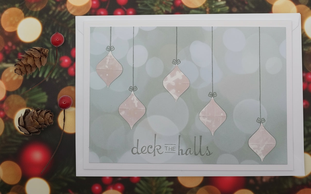 Deck the Halls Christmas Card