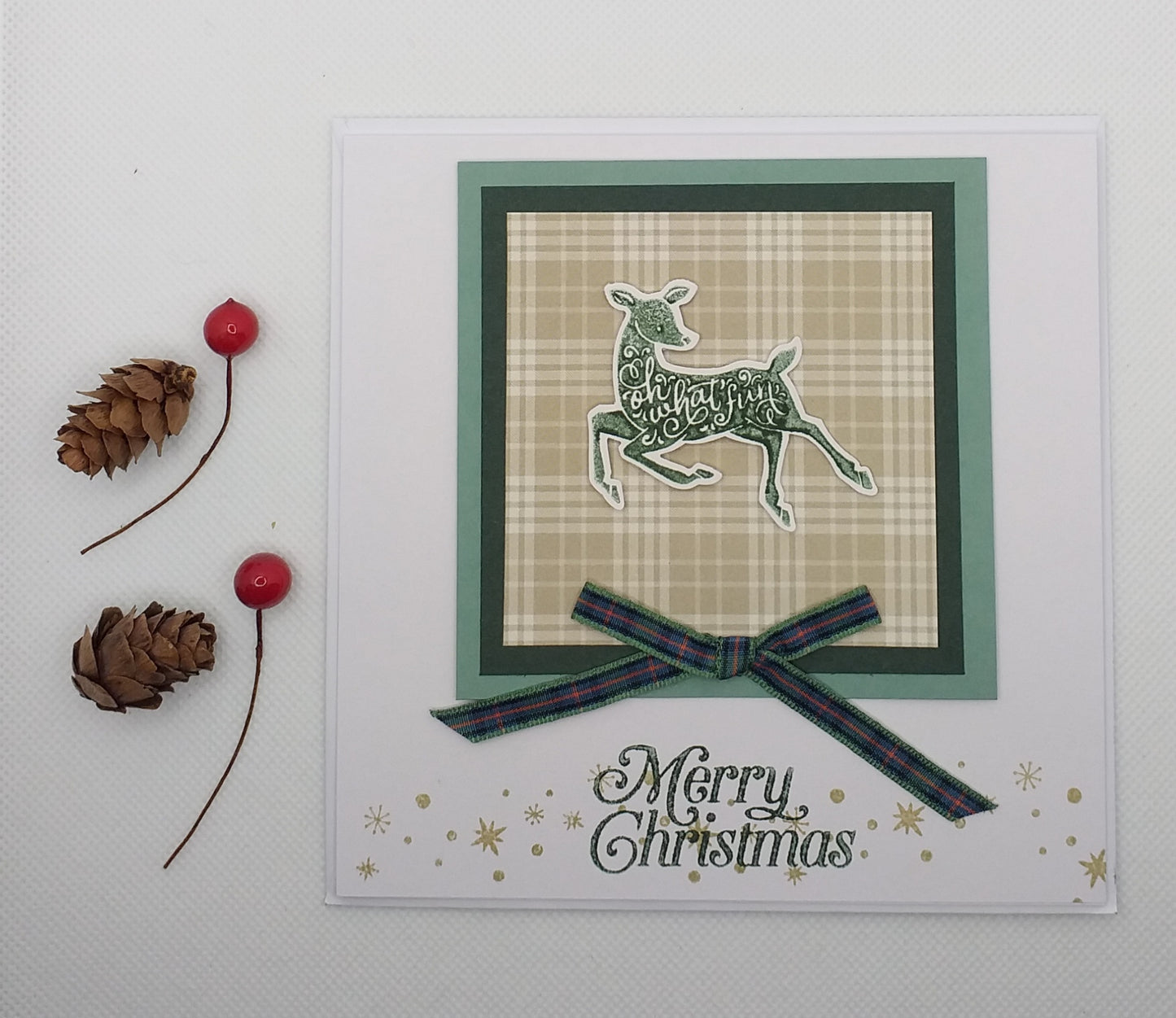 Merry Christmas Deer Christmas Card