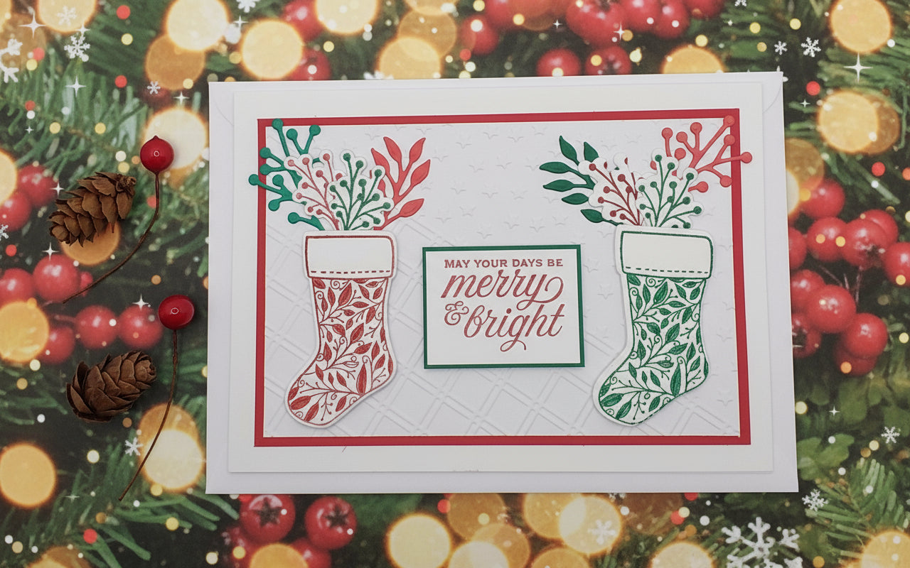 Merry & Bright Christmas Card
