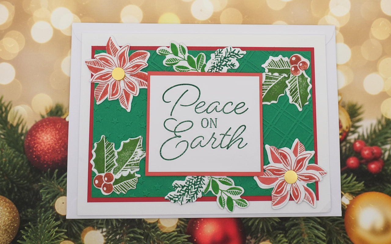 Peace on Earth Christmas Card