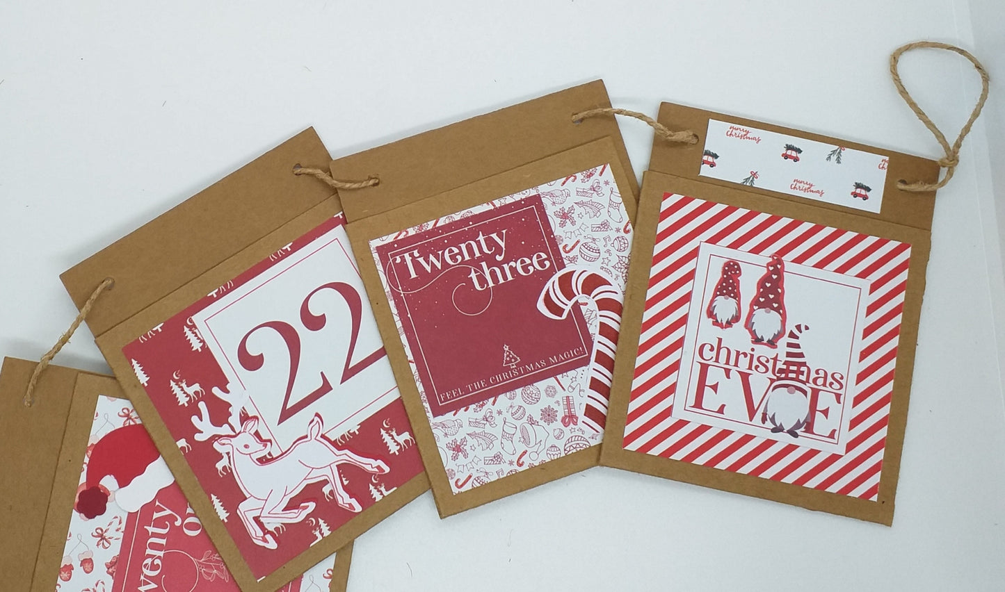 Advent Calendar Hanging Bunting - Special Offer at Checkout!