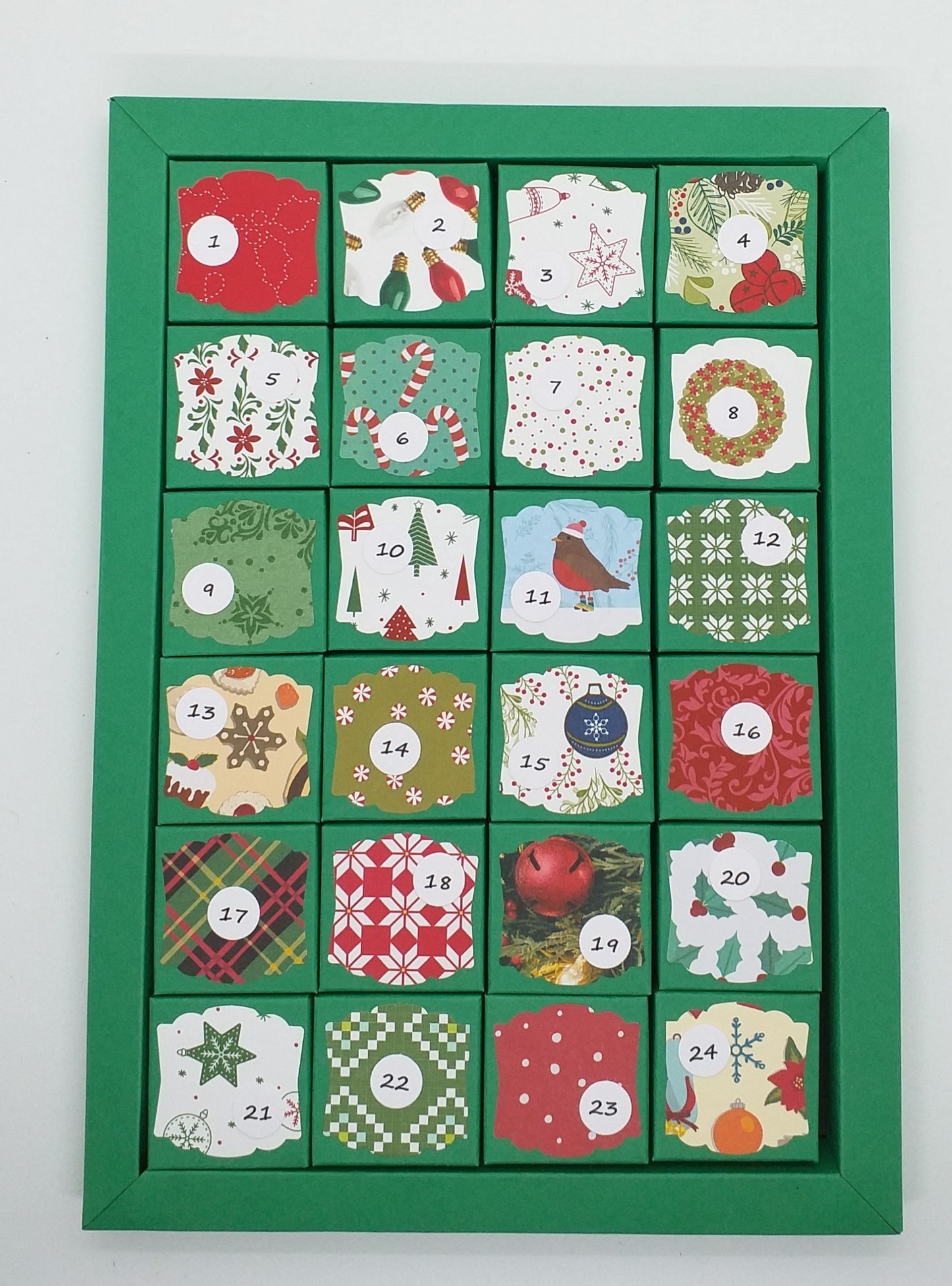 Refillable Advent Calendar Boxes - Choice of Colours - Special Offer at Checkout!
