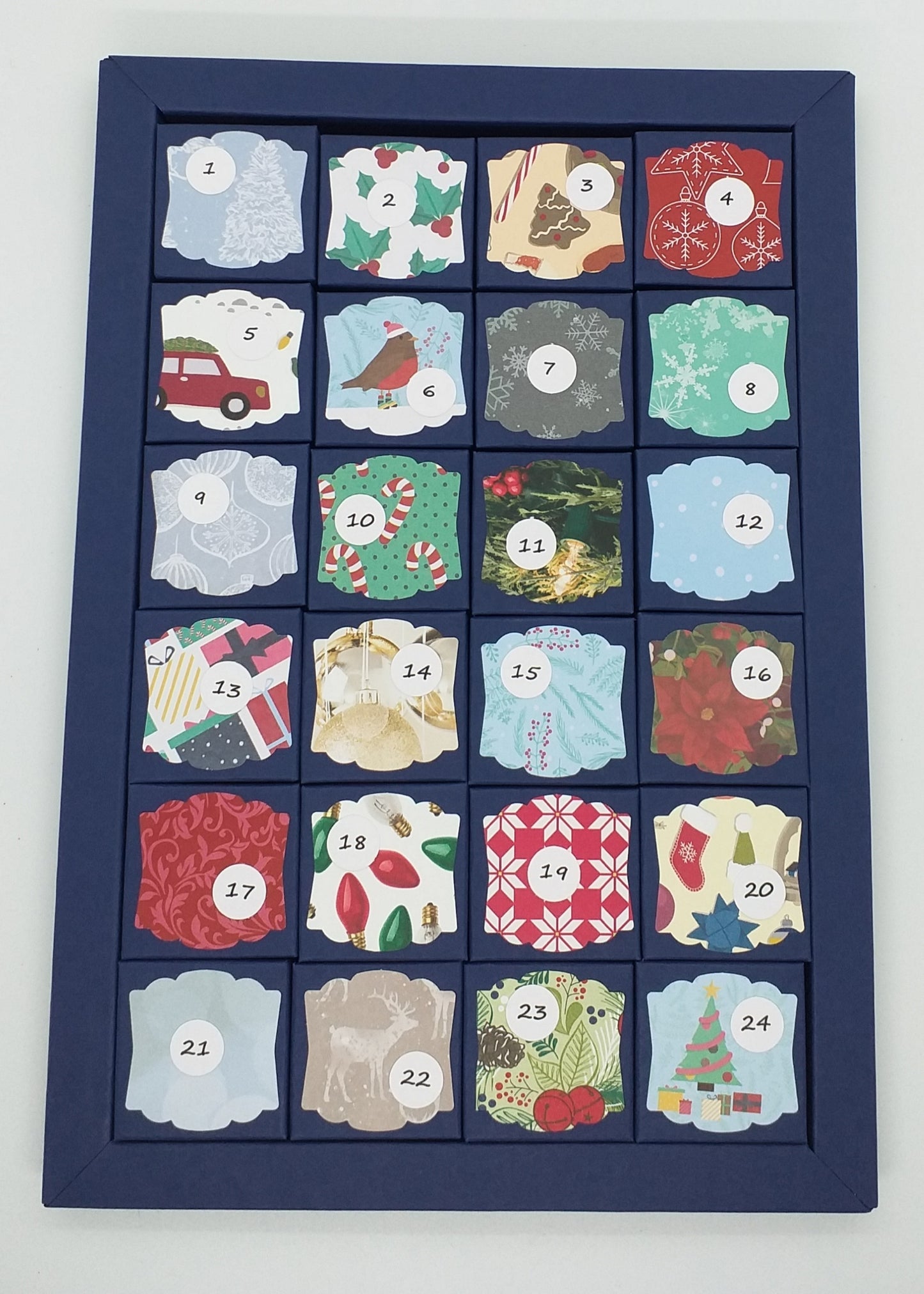 Refillable Advent Calendar Boxes - Choice of Colours - Special Offer at Checkout!