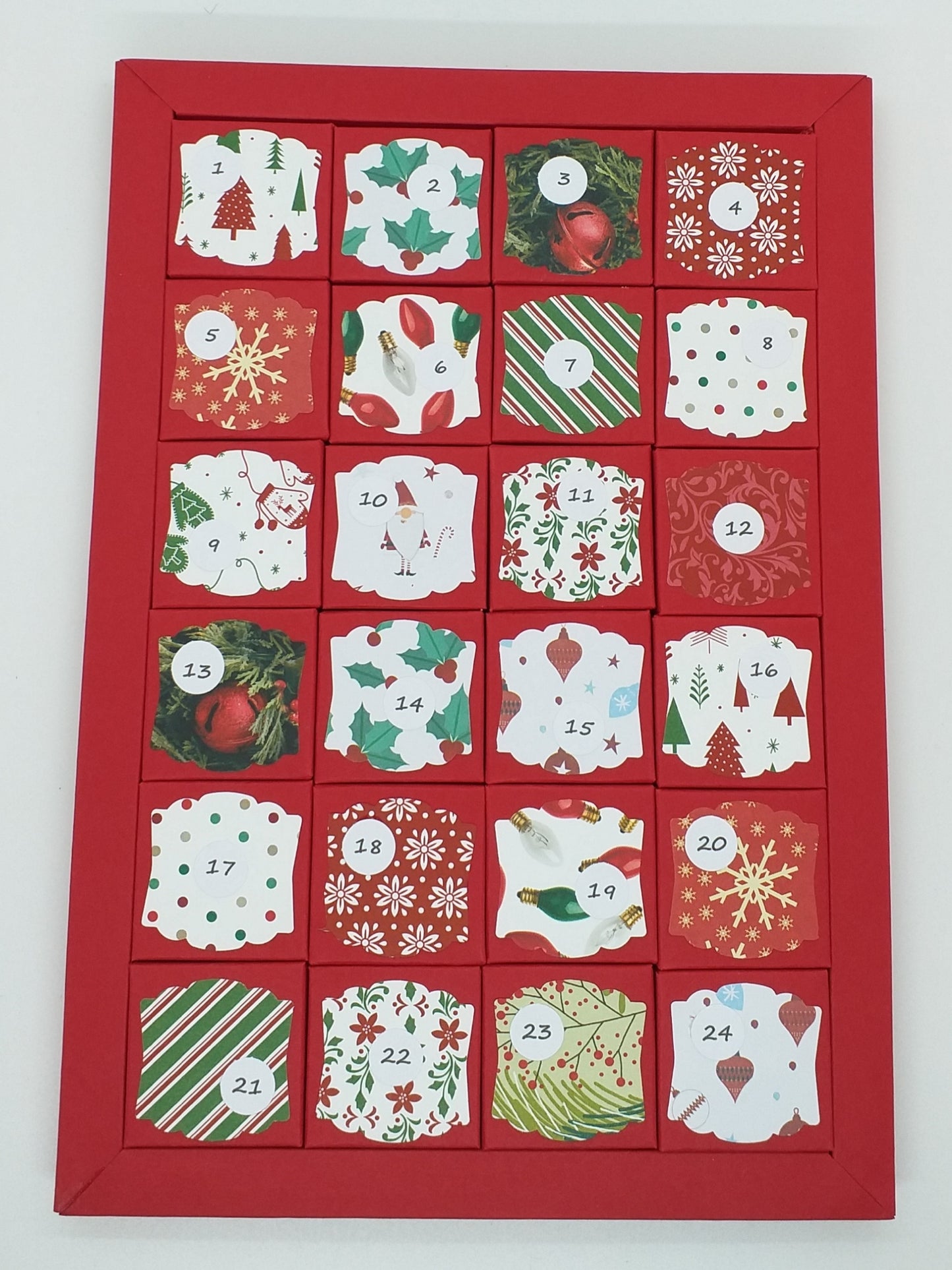 Refillable Advent Calendar Boxes - Choice of Colours - Special Offer at Checkout!