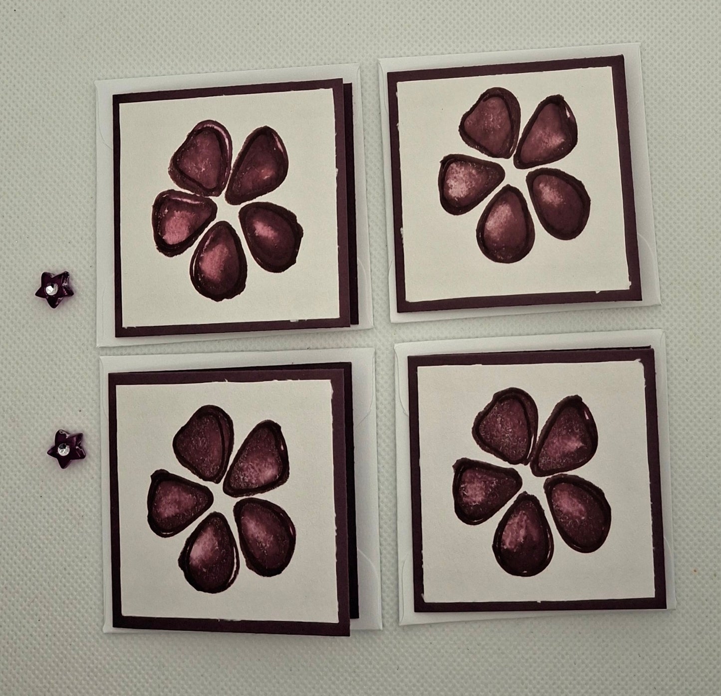 Mini Notelet Set - Choice of Designs