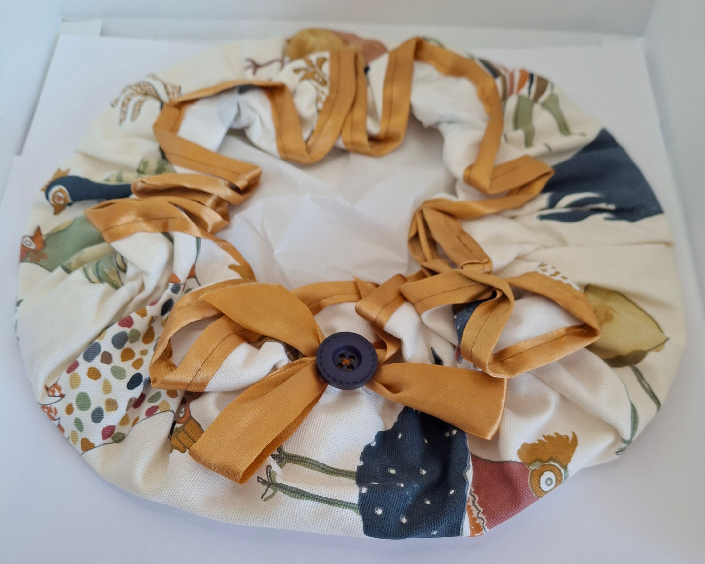 Shower Cap - Chicks - Gold Trim