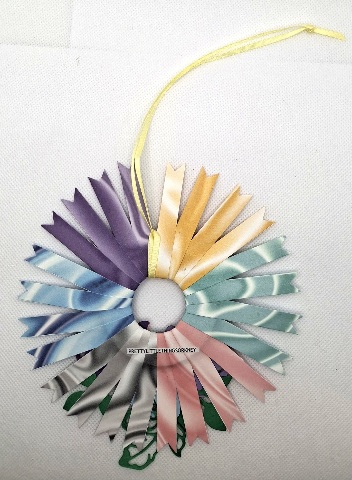 Marbled Mini Wreath