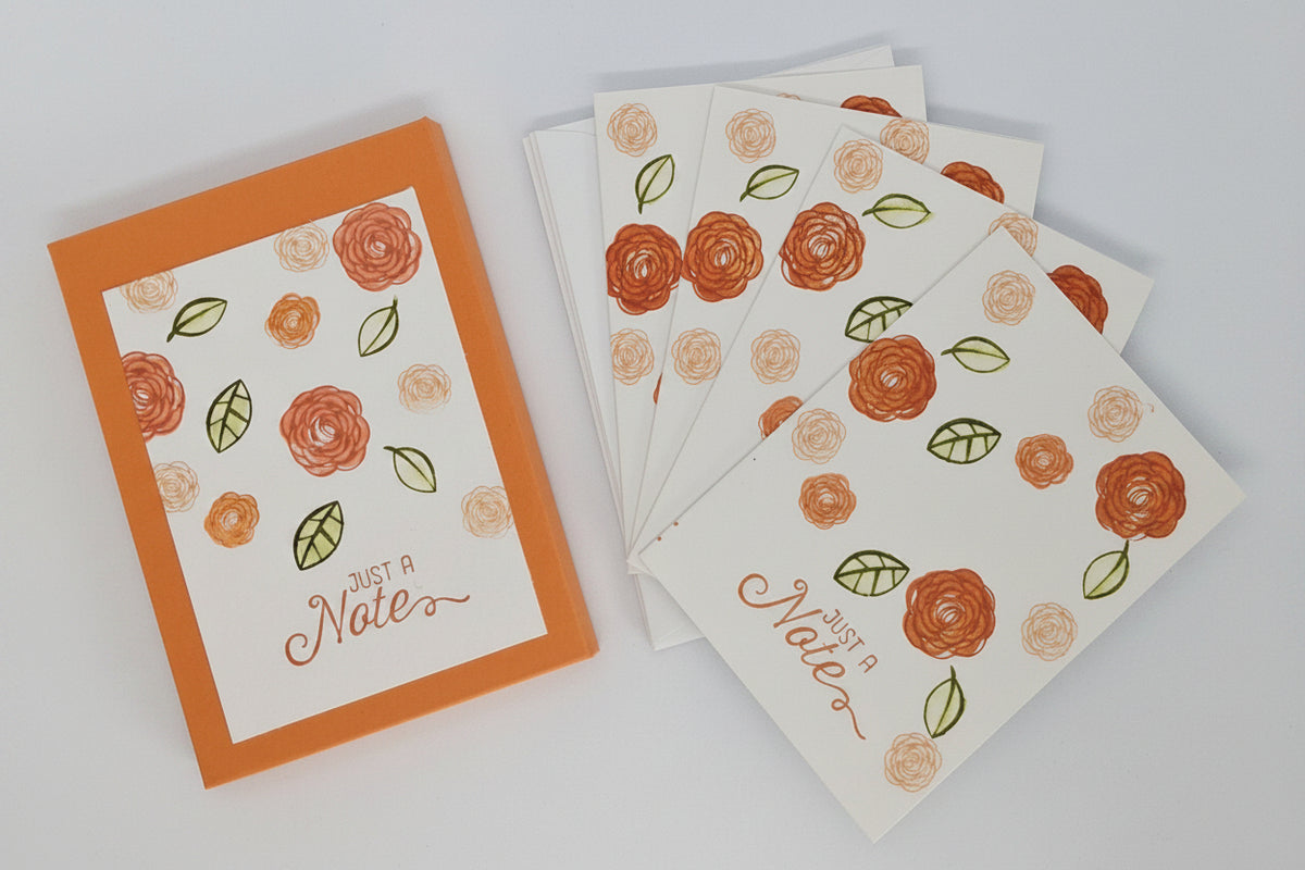 Set of 4 Notelets - Choice of Designs