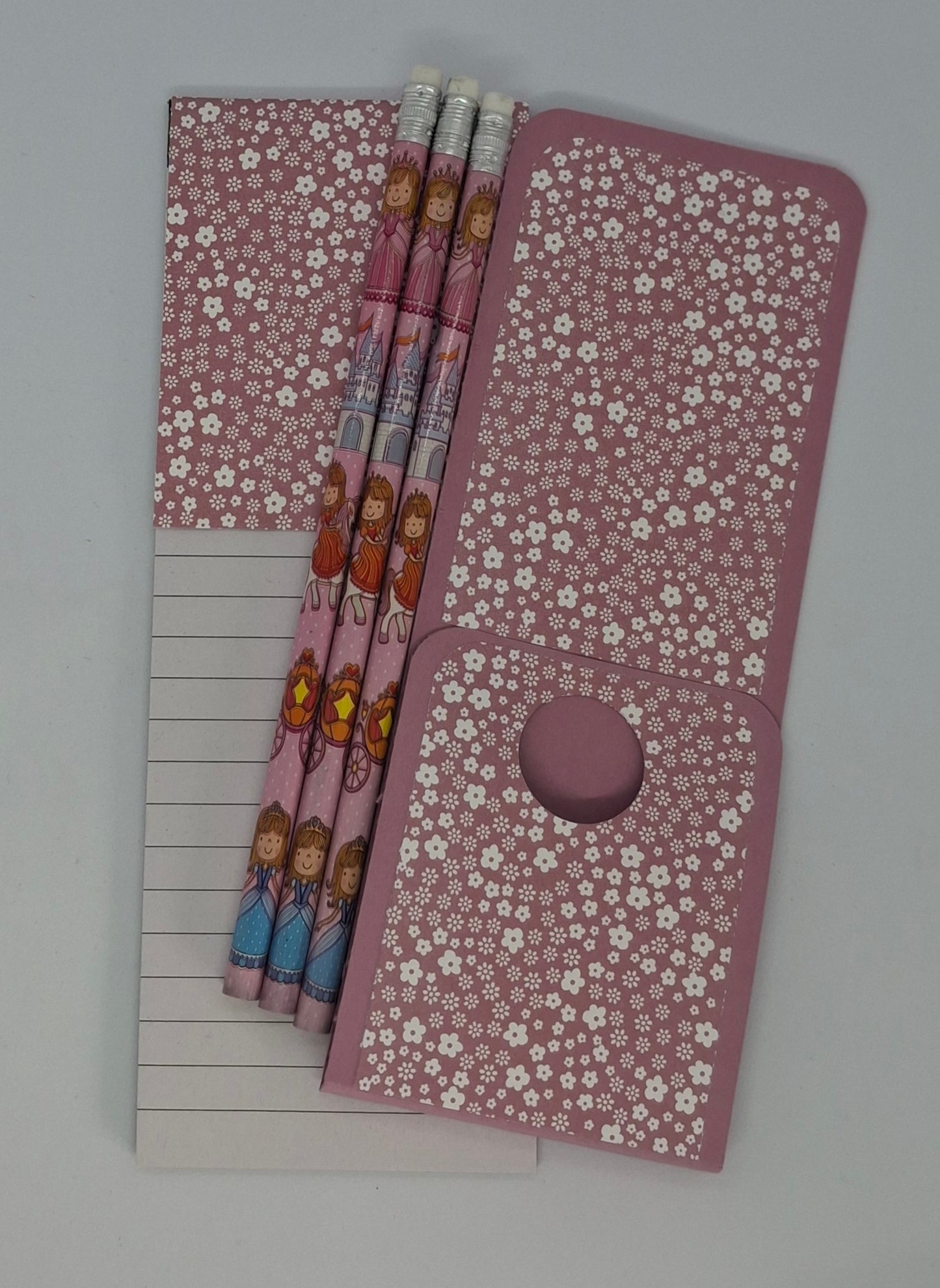 Notepad & Pencils Set- Choice of Designs