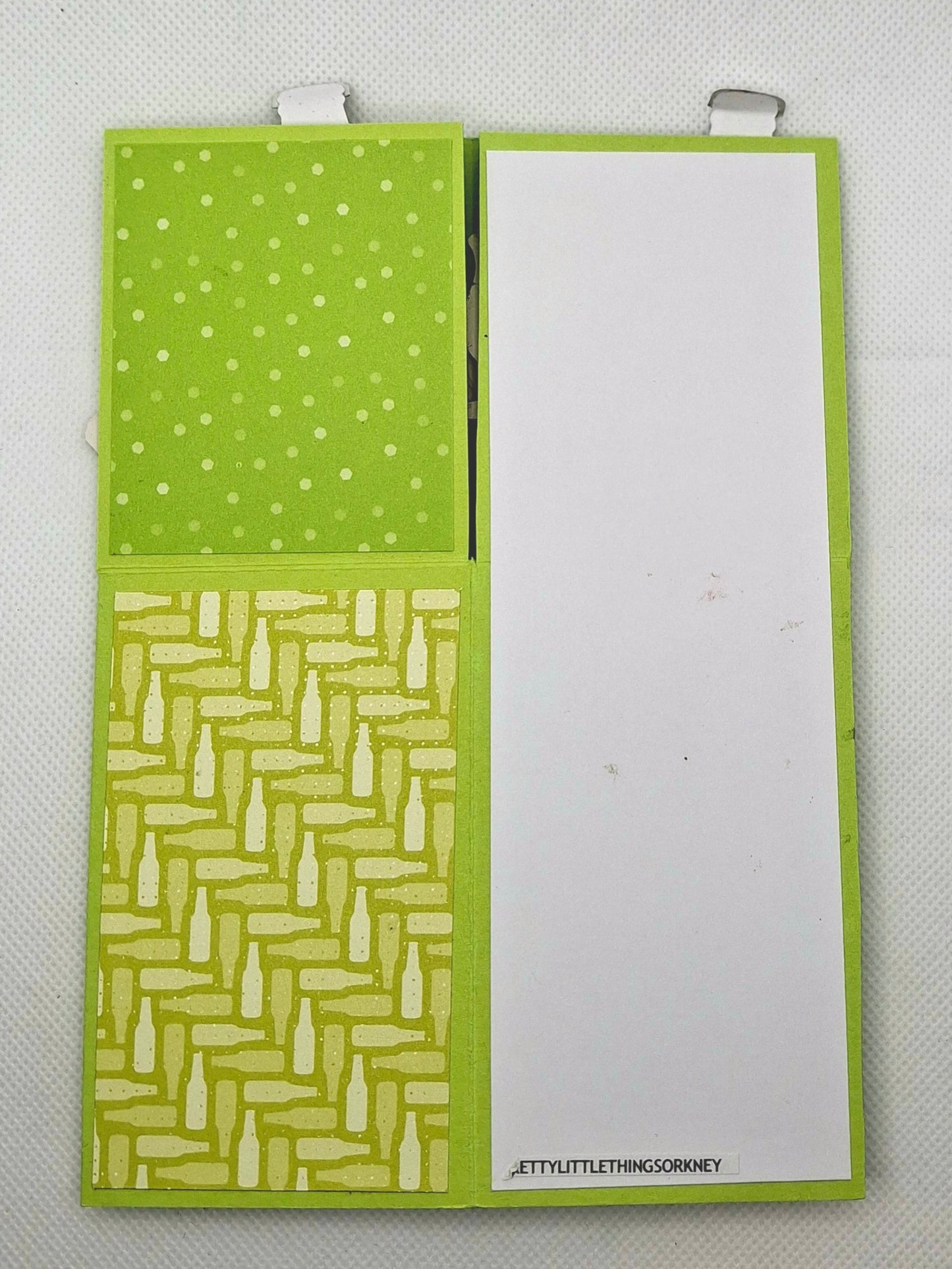 Pop-Up Celebration Card - Lime
