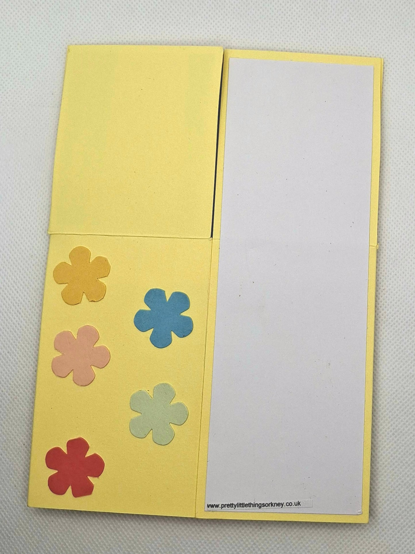 Pop-Up New Baby Card -Yellow