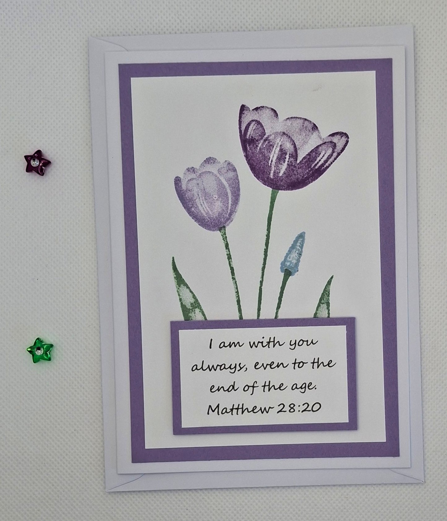 Bible Verse Card - Matthew 28:20
