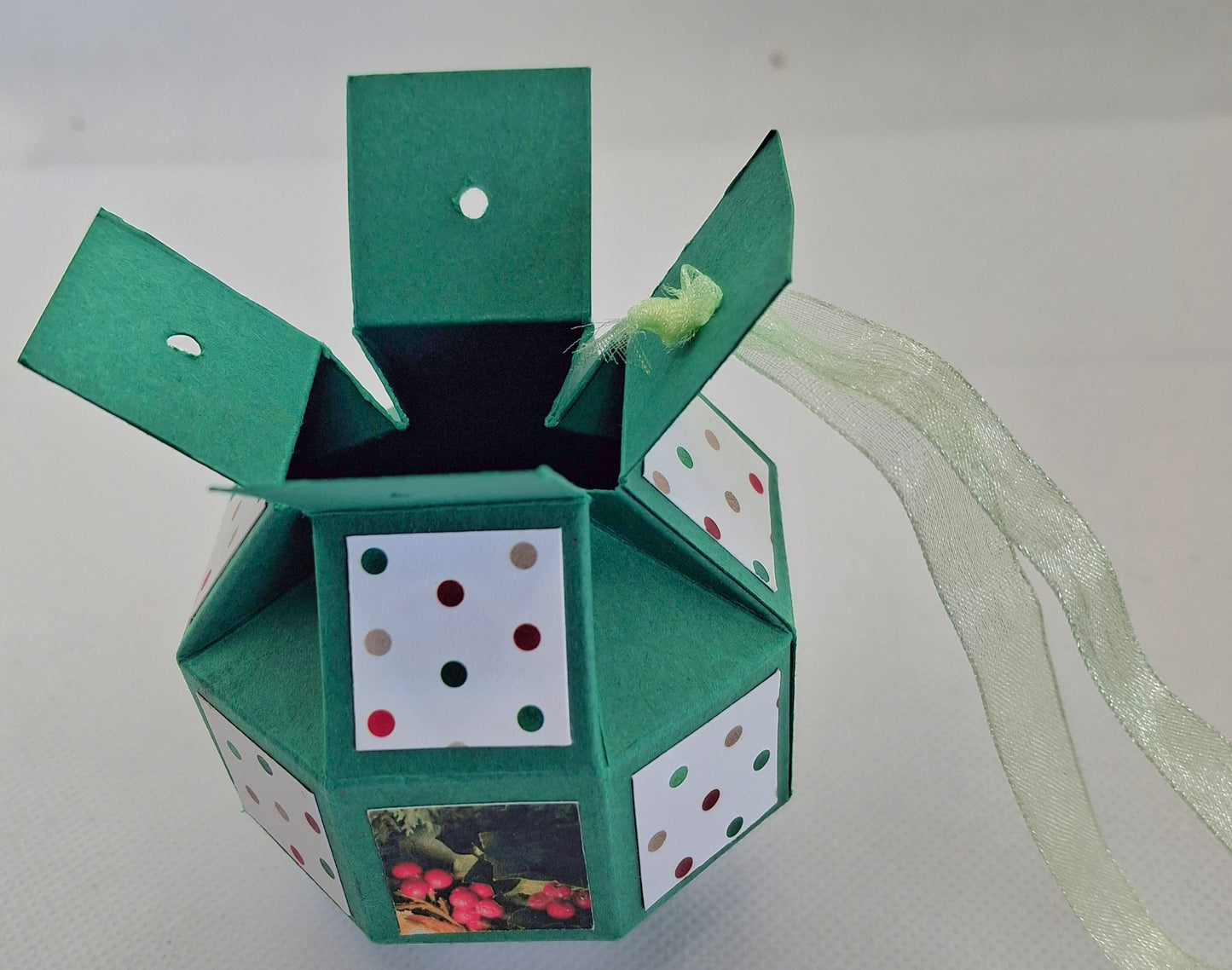 Hand-Crafted Fillable Christmas Tree Ornaments