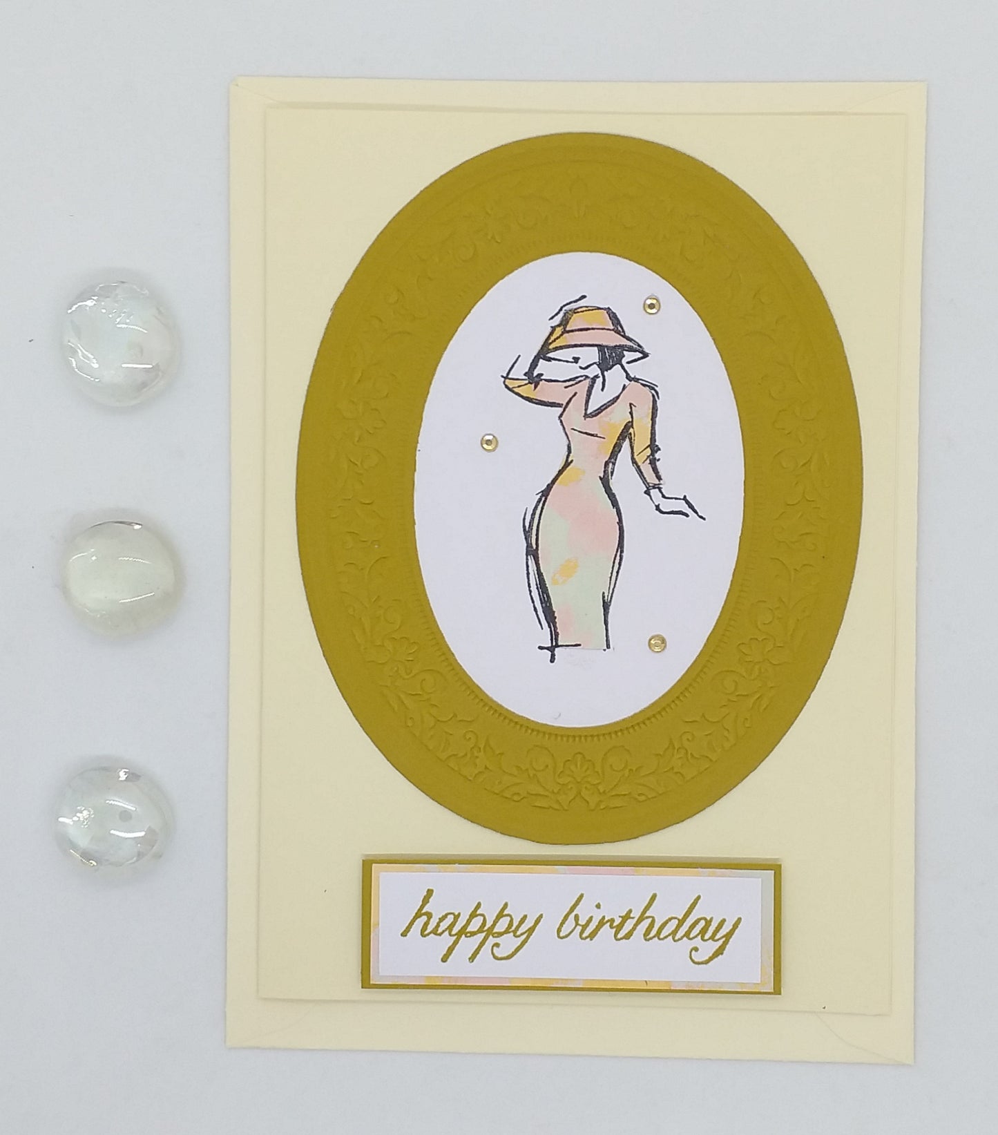 Birthday Classic Lady Card - Choice of 2 Designs