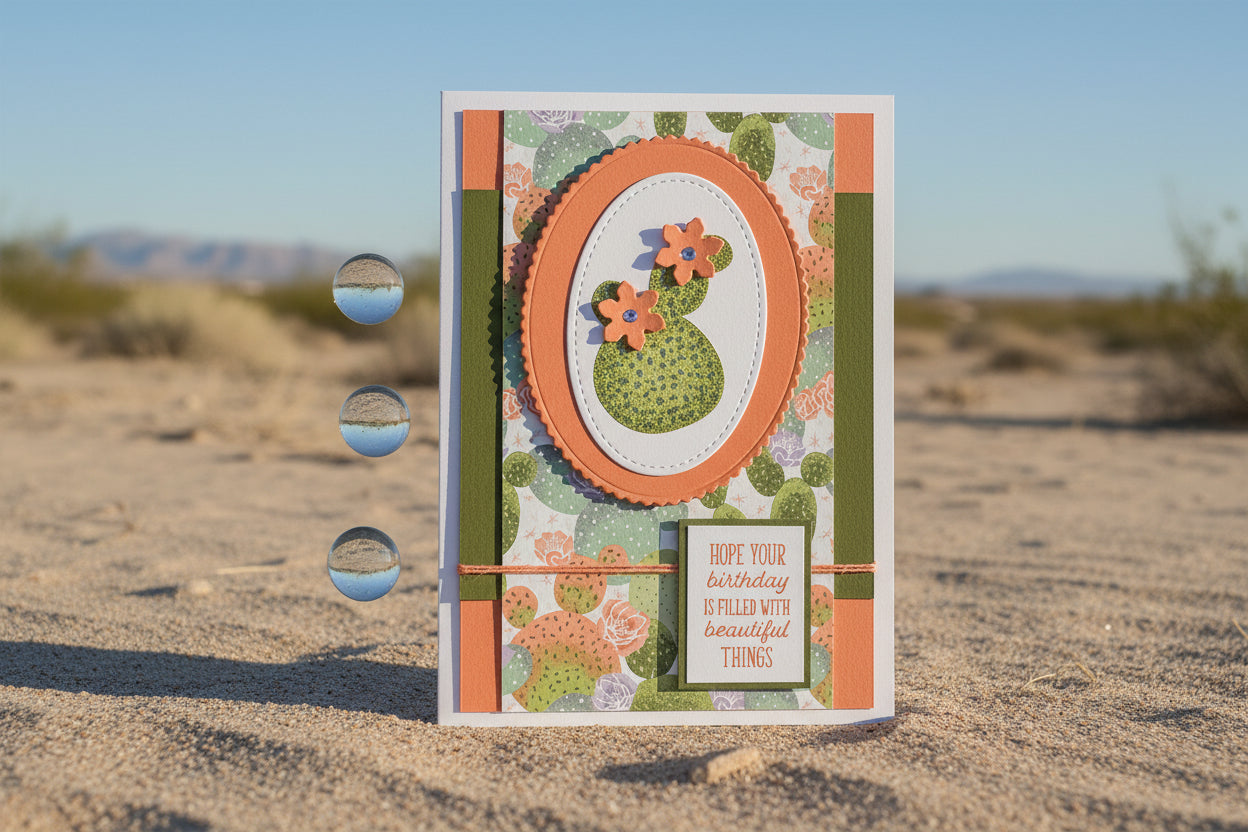 Birthday Cactus Card