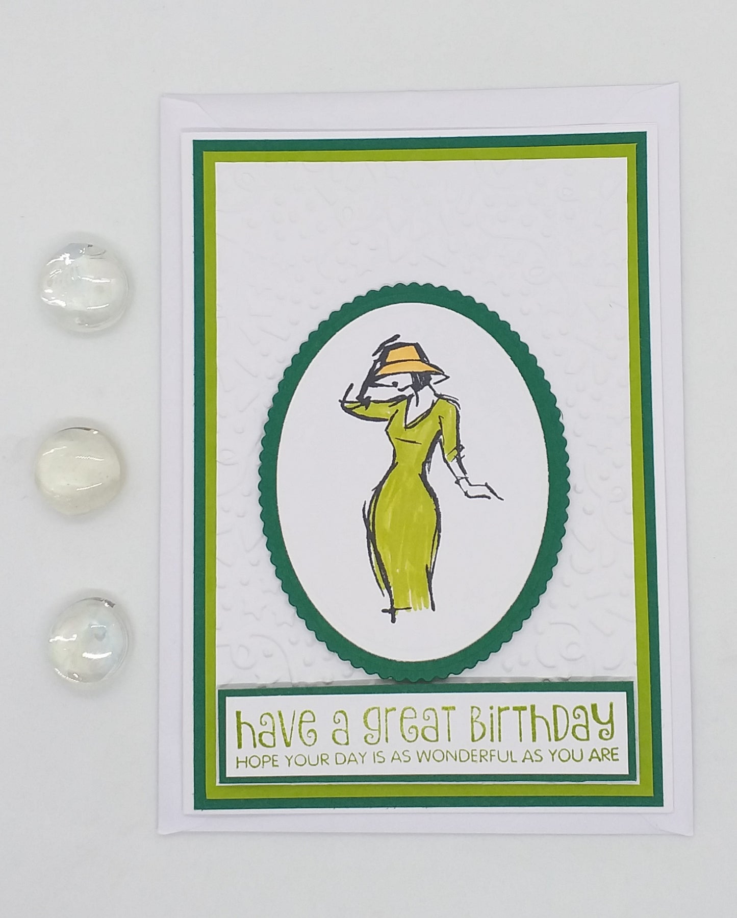 Birthday Classic Lady Card - Choice of 2 Designs