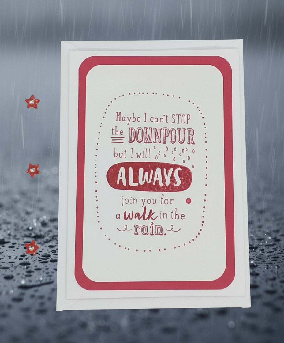 Walk in the Rain - Choice of 3 Colours