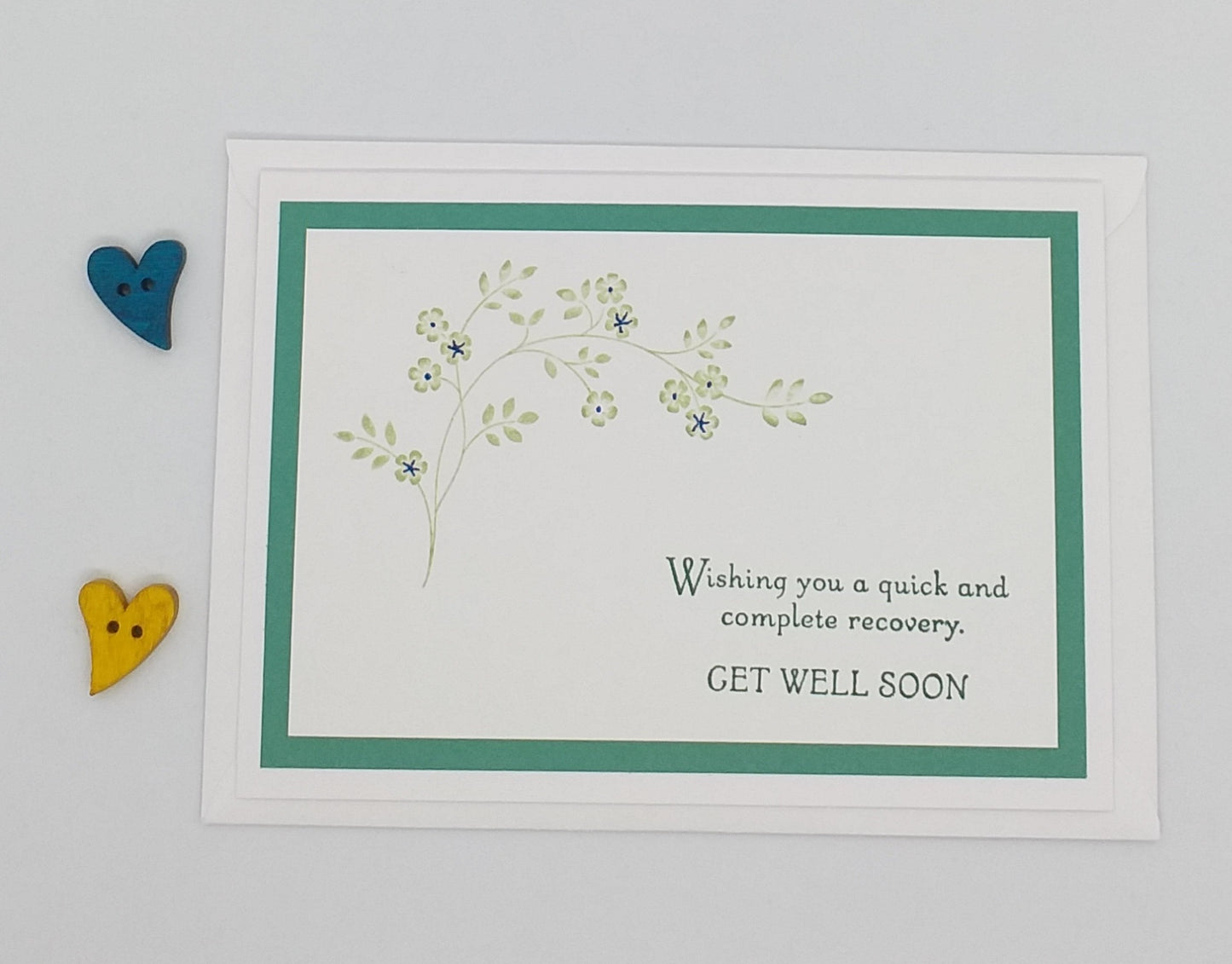 Get Well Soon Card - Choice of 3 Colours