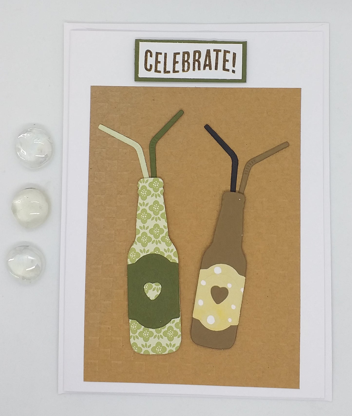 Large Celebrate Bottles Card
