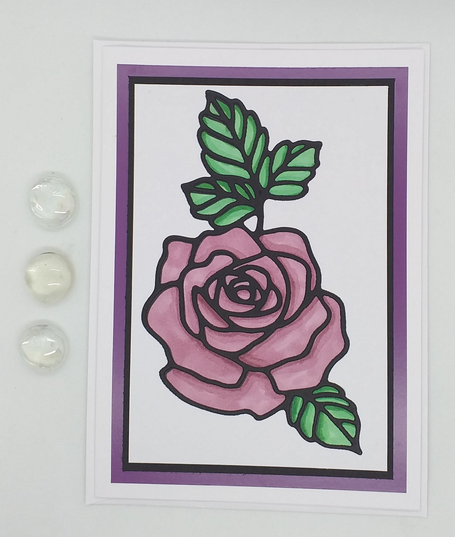 Large Mackintosh Inspired Design Card