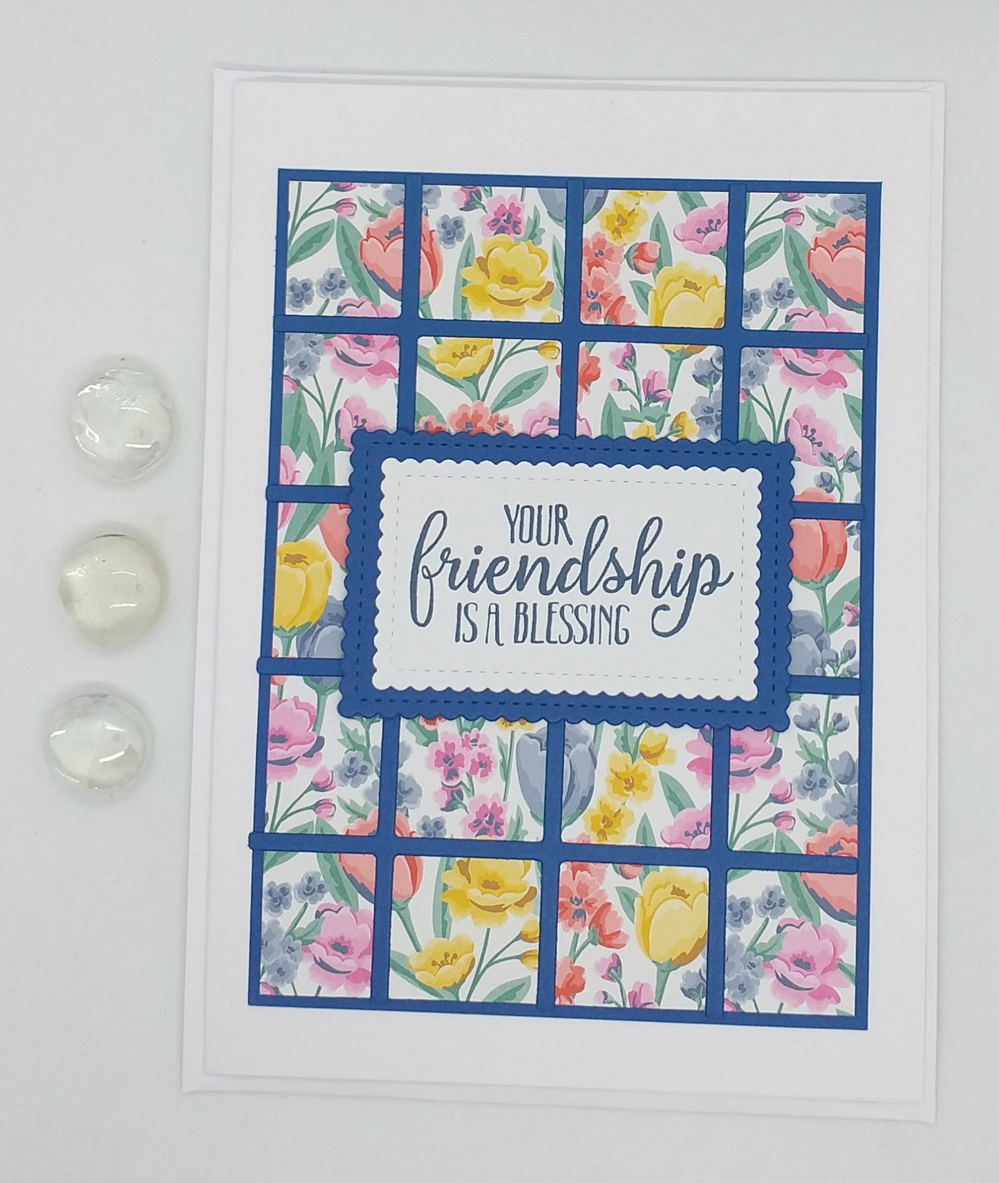 Large Your Friendship is a Blessing Card