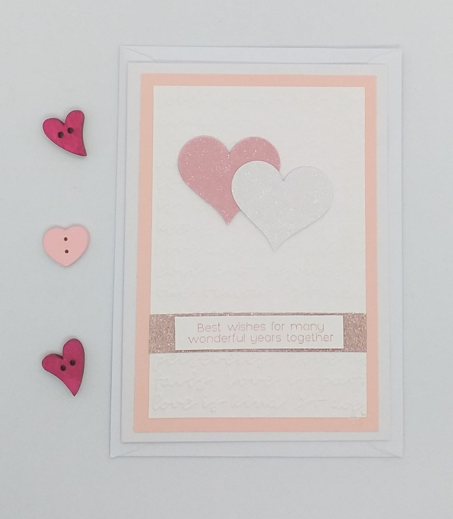 Pink Wedding Card