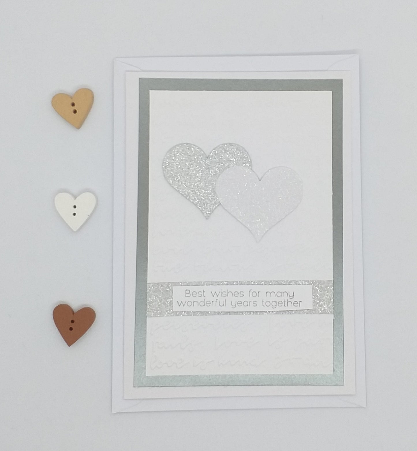 Silver Wedding Card