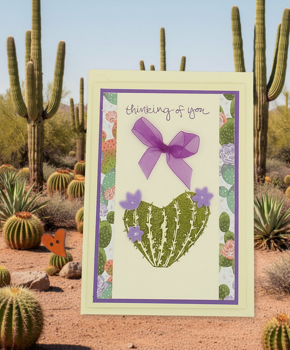 Thinking of You Cactus Card