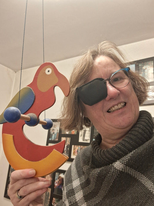 Broken Shoulder and Double Vision!