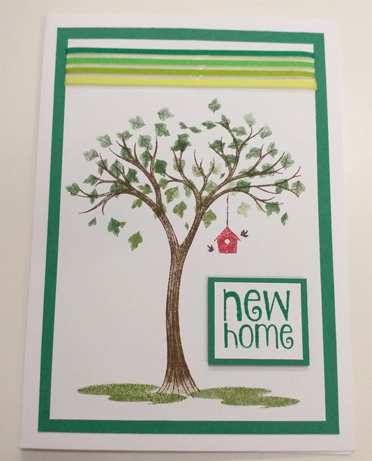 New Home Big Tree Card