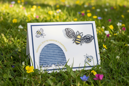 Bee Hive Wishing You Sunshine Card