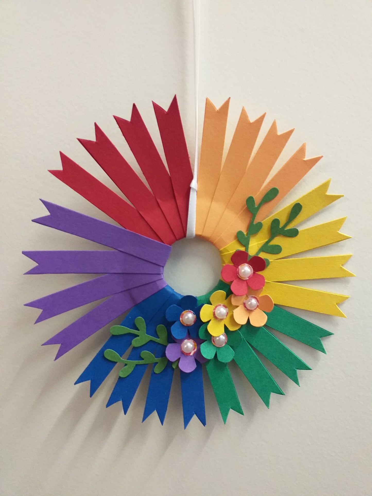 Rainbow Mini Wreath