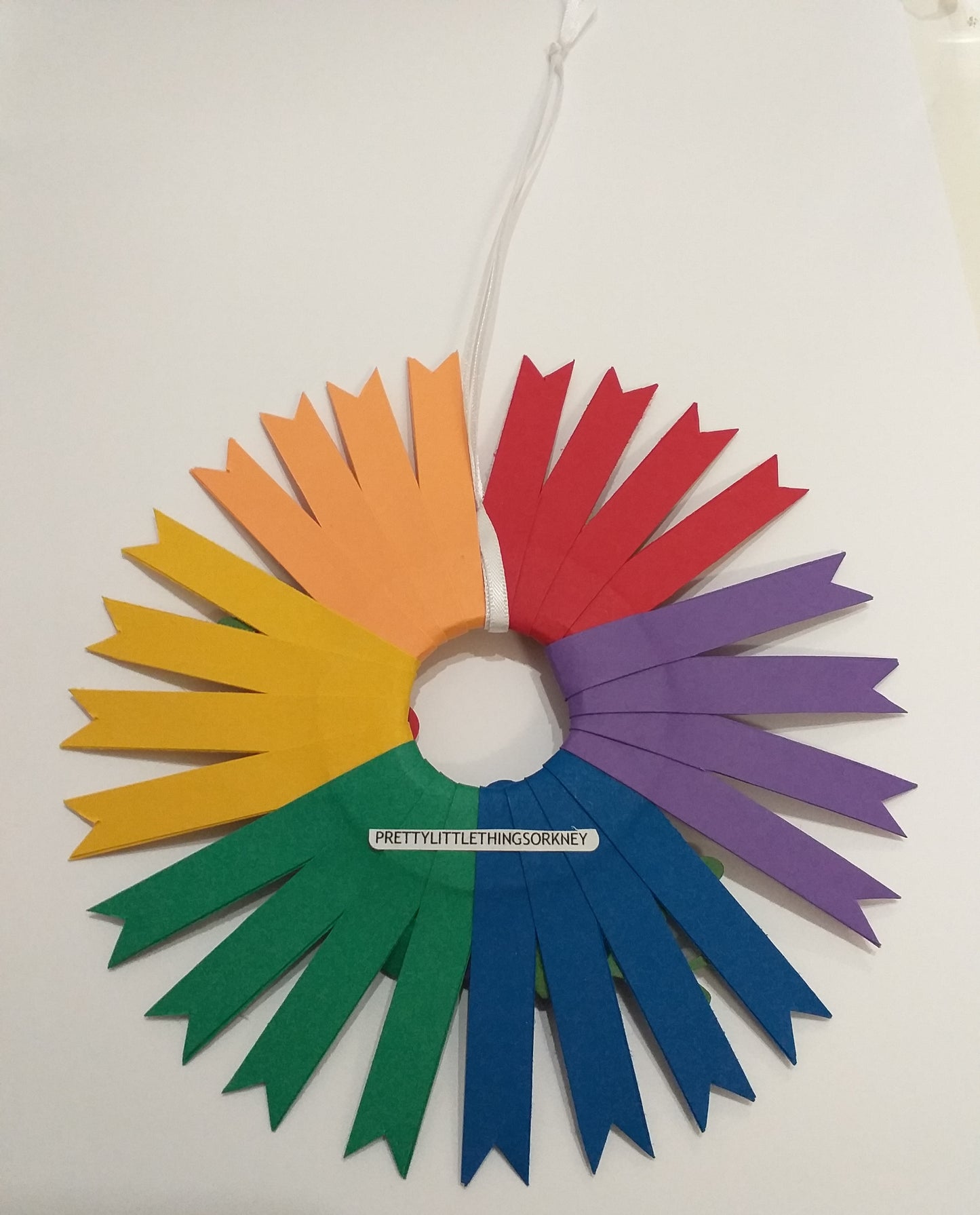 Rainbow Mini Wreath
