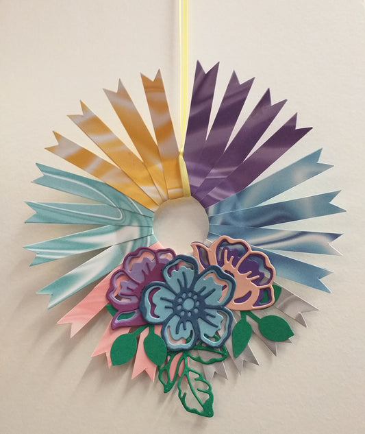 Marbled Mini Wreath