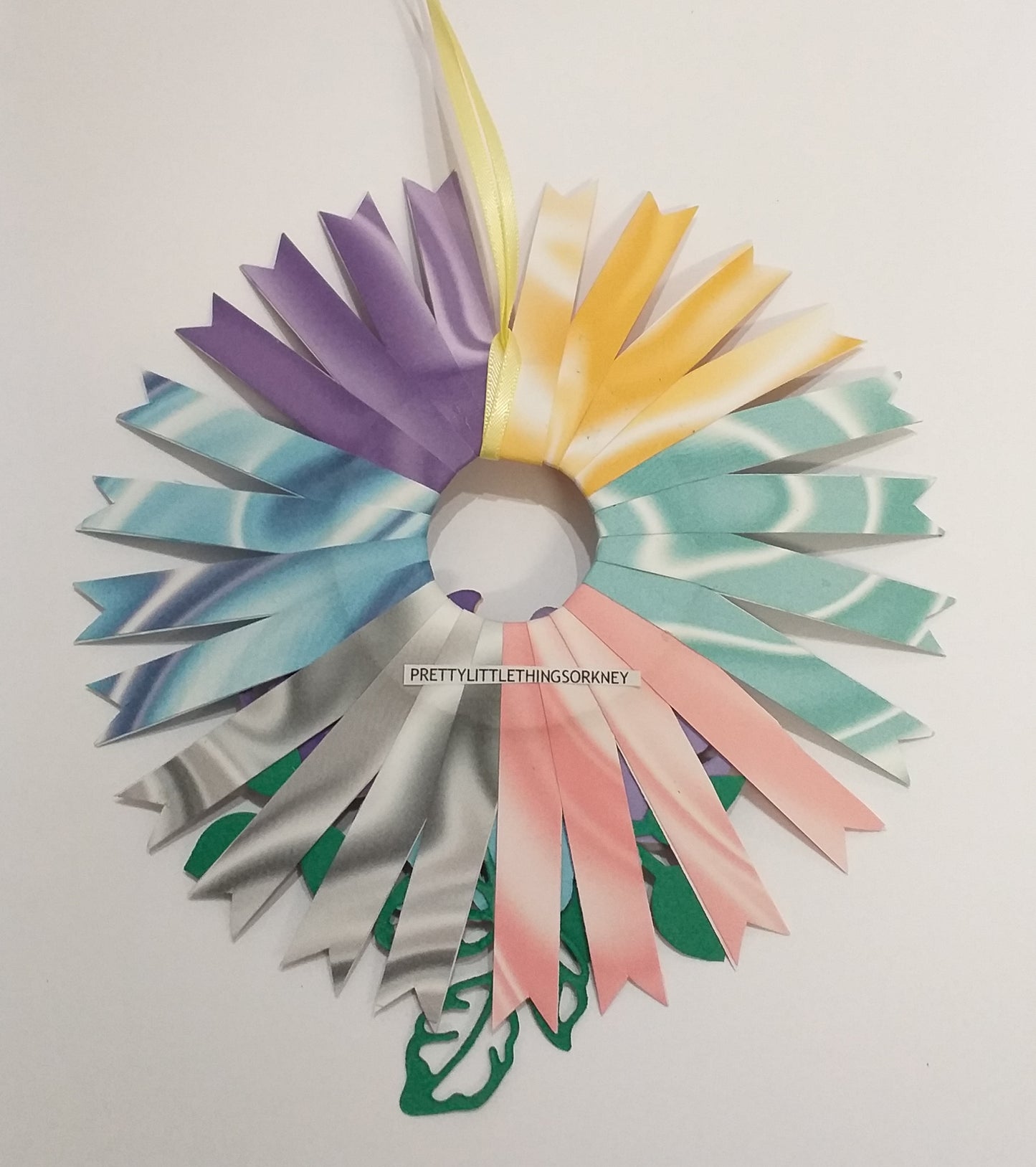 Marbled Mini Wreath