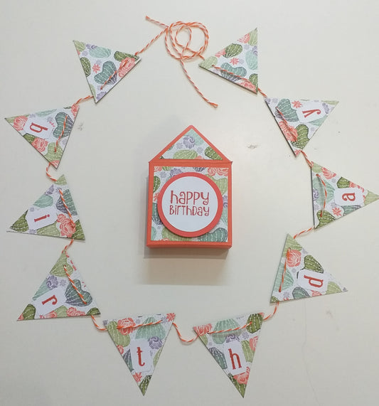 Mini Happy Birthday Banner in a box - Choice of designs