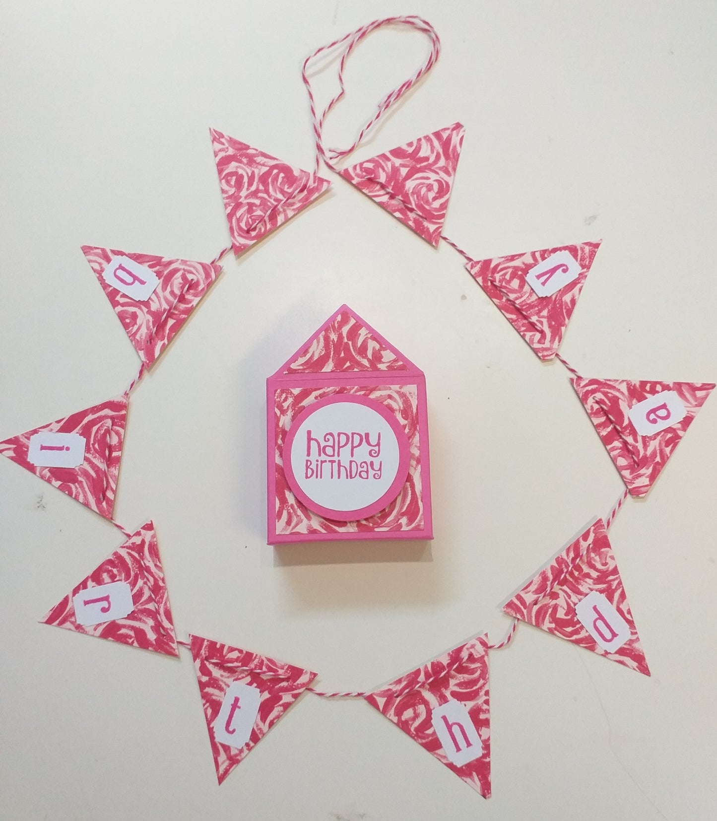 Mini Happy Birthday Banner in a box - Choice of designs