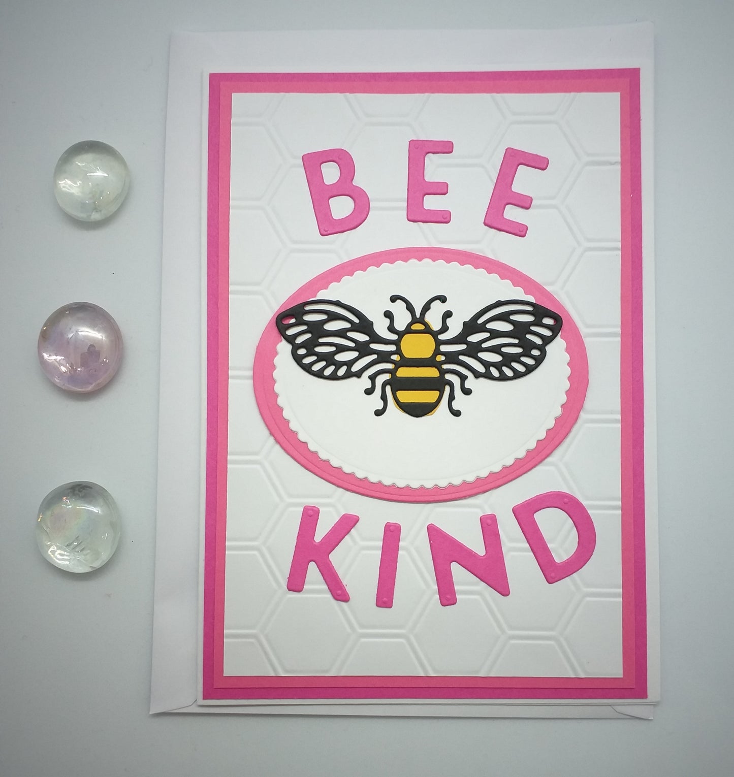 Bee Kind Card - Choice of 4 Colours