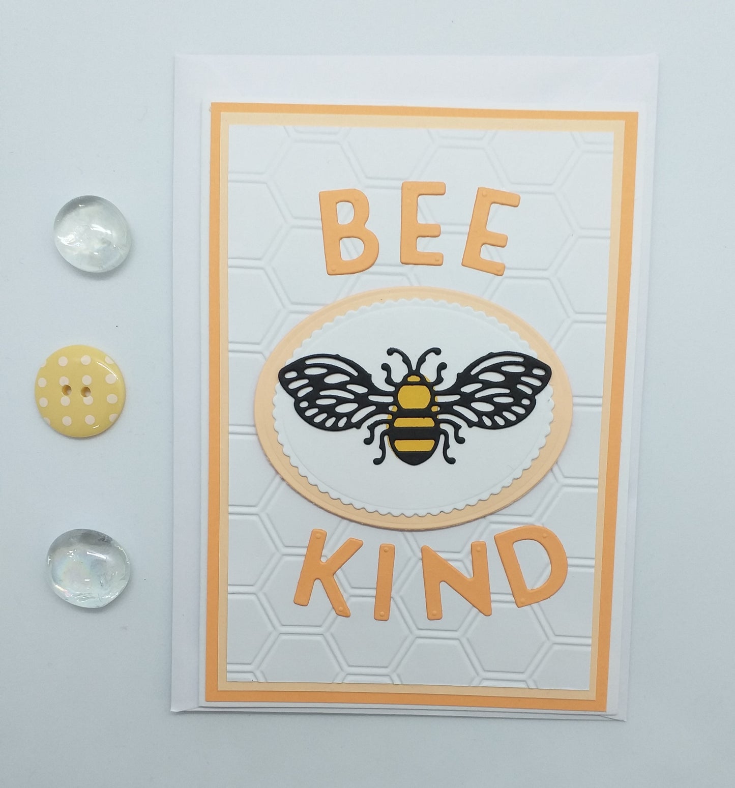 Bee Kind Card - Choice of 4 Colours