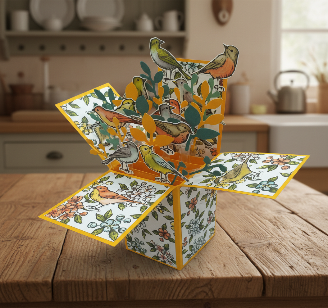 DIY Pop Up Card Kit - Choice of 3 Designs