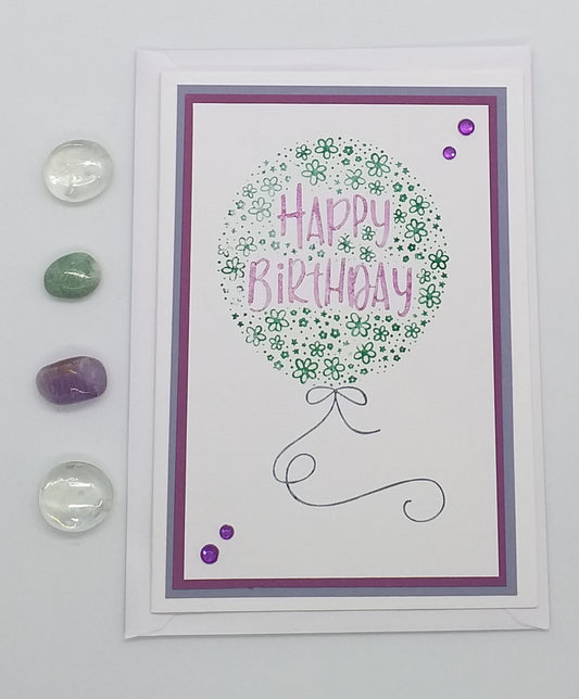 Happy Birthday Balloon Card